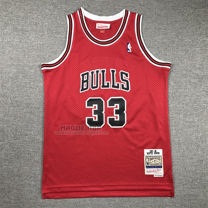 Maglia
 Scottie Pippen NO 33 Bambino
 Chicago Bulls Mitchell & Ness 1997-98 Rosso
